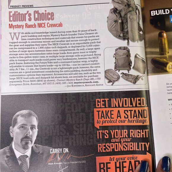 American Rifleman NRA Magazin August 2013 Vol 161 No 8 u National Rifle Associa - Picture 7 of 10